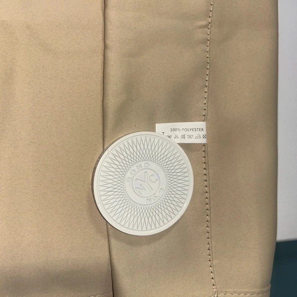 🍀 3 for $25 Semi Blackout Drapes Cream Khaki Color 84 x 42 Rod Pocket Long